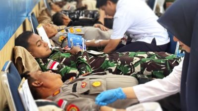 Danlanudal Sabang Pimpin Aksi Kemanusiaan: Donor Darah dan Pengobatan Gratis Warnai Hari Bakti TNI AU ke 79