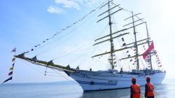KRI Bima Suci Kembali ke Surabaya Usai Misi Diplomasi 10 Negara Penguat Kerja Sama Internasional
