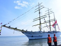 KRI Bima Suci Kembali ke Surabaya Usai Misi Diplomasi 10 Negara Penguat Kerja Sama Internasional