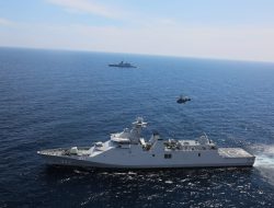 KRI I Gusti Ngurah Rai 332 Tuntaskan Sea Phase Latma Orruda 2026: Asah Interoperabilitas hingga Anti Drone di Perairan Vladivostok