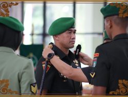 Tongkat Komando Batalyon Komposit 1 Gardapati Resmi Beralih ke Letkol Inf Reymond H. Sitanggang, Letkol Inf Ricky Promosi Jabatan