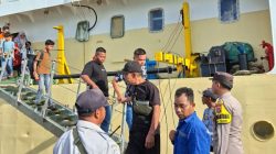 Polres Natuna Pastikan Keamanan dan Kelancaran Arus Penumpang KM Sabuk Nusantara 48 di Pelabuhan Subi