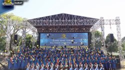 Wisuda Mahasiswa Politeknik Angkatan Darat (Poltekad) Tahun Akademik 2026.
