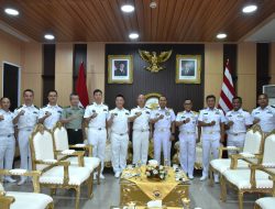 Perkuat Hubungan Bilateral, Angkatan Laut Terima Courtesy Call Delegasi PLA Navy
