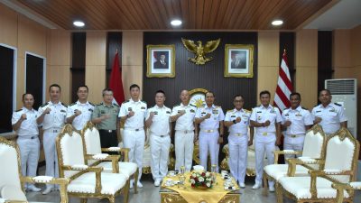 Perkuat Hubungan Bilateral, Angkatan Laut Terima Courtesy Call Delegasi PLA Navy