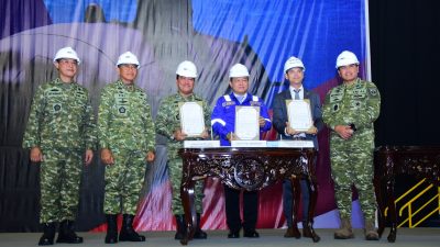 Tonggak Baru Modernisasi TNI AL: Kasal Resmikan First Steel Cutting Kapal Selam Scorpene, Perkuat Kedaulatan Bawah Laut NKRI
