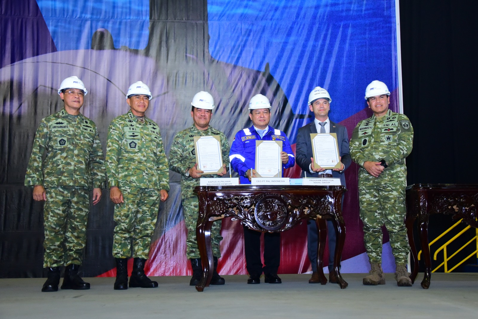 Tonggak Baru Modernisasi TNI AL: Kasal Resmikan First Steel Cutting Kapal Selam Scorpene, Perkuat Kedaulatan Bawah Laut NKRI
