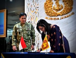 Kasal Laksamana Muhammad Ali Terima Kunjungan Dubes Sri Lanka, Dorong Penguatan Kerja Sama Bilateral Maritim