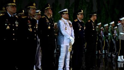 HUT ke 81 RI: Presiden Prabowo Pimpin Apel Kehormatan dan Renungan Suci, Kasal Laksamana Muhammad Ali Hadir Beri Penghormatan