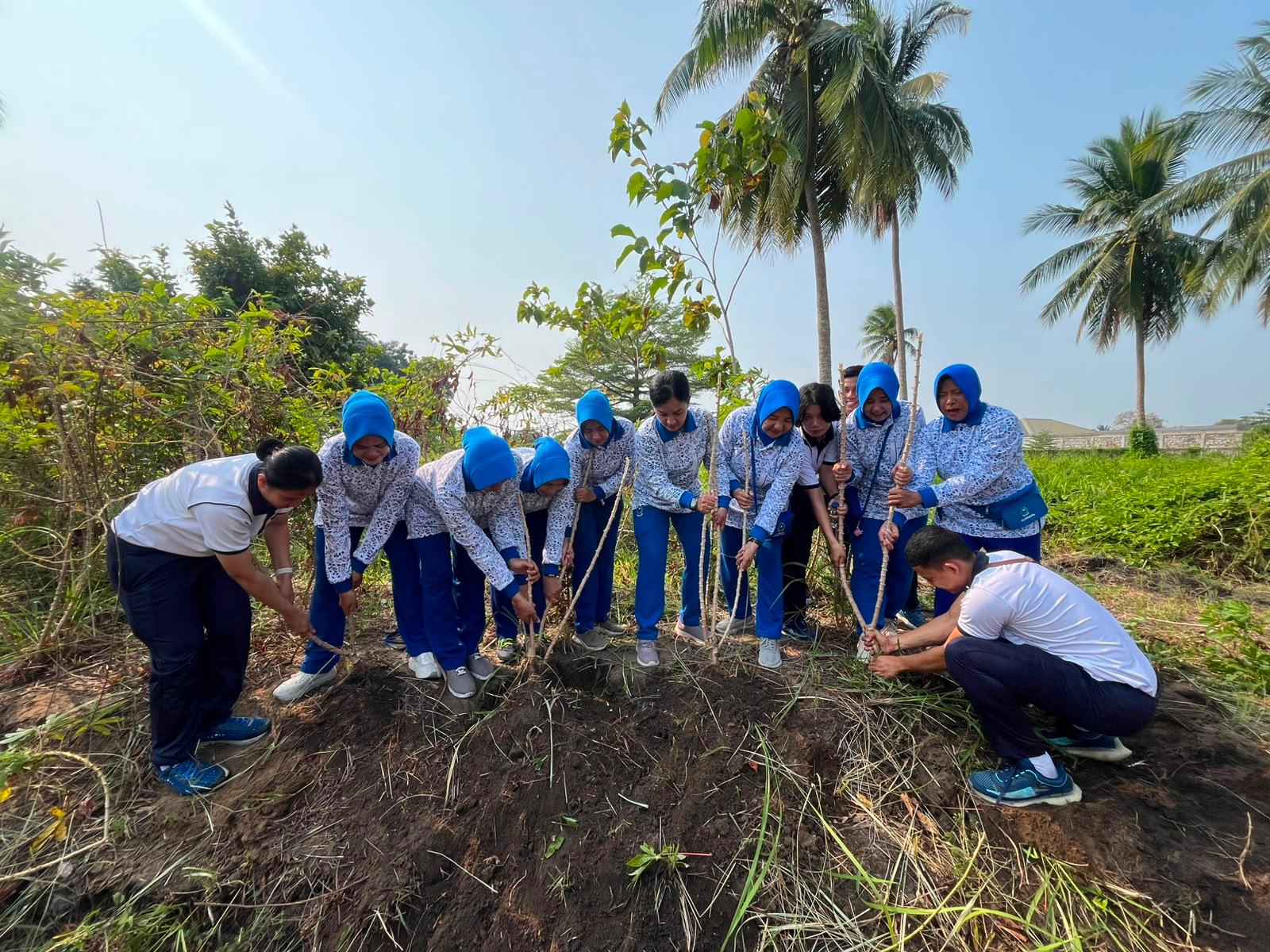 Panen singkong Lanal Ranai, ketahanan pangan TNI AL
