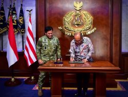 Perkuat Diplomasi Maritim, Kasal Laksamana TNI Muhammad Ali Terima Kunjungan Dubes RI untuk Italia di Mabesal
