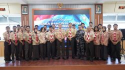 video conference (vicon) yang berlangsung di Ruang Rapat Mako Kodaeral V, Surabaya, Rabu (26/8/2026).