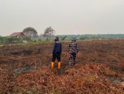 Cegah Karhutla di Musim Kemarau, TNI AL  Polri Patroli Skala Besar di Wilayah PT Antibar Mempawah