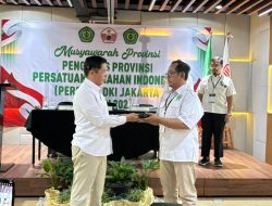 Julizar Idris Terpilih Aklamasi sebagai Ketua PERPANI DKI Jakarta