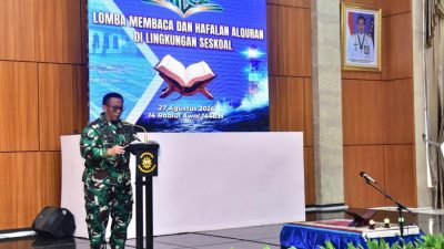 Lomba Membaca dan Hafalan Al-Quran di lingkungan Seskoal,