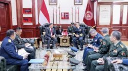 Menteri Pertahanan Republik Indonesia Sjafrie Sjamsoeddin menerima kunjungan resmi Menteri Pertahanan Republik Rakyat Tiongkok (RRT),