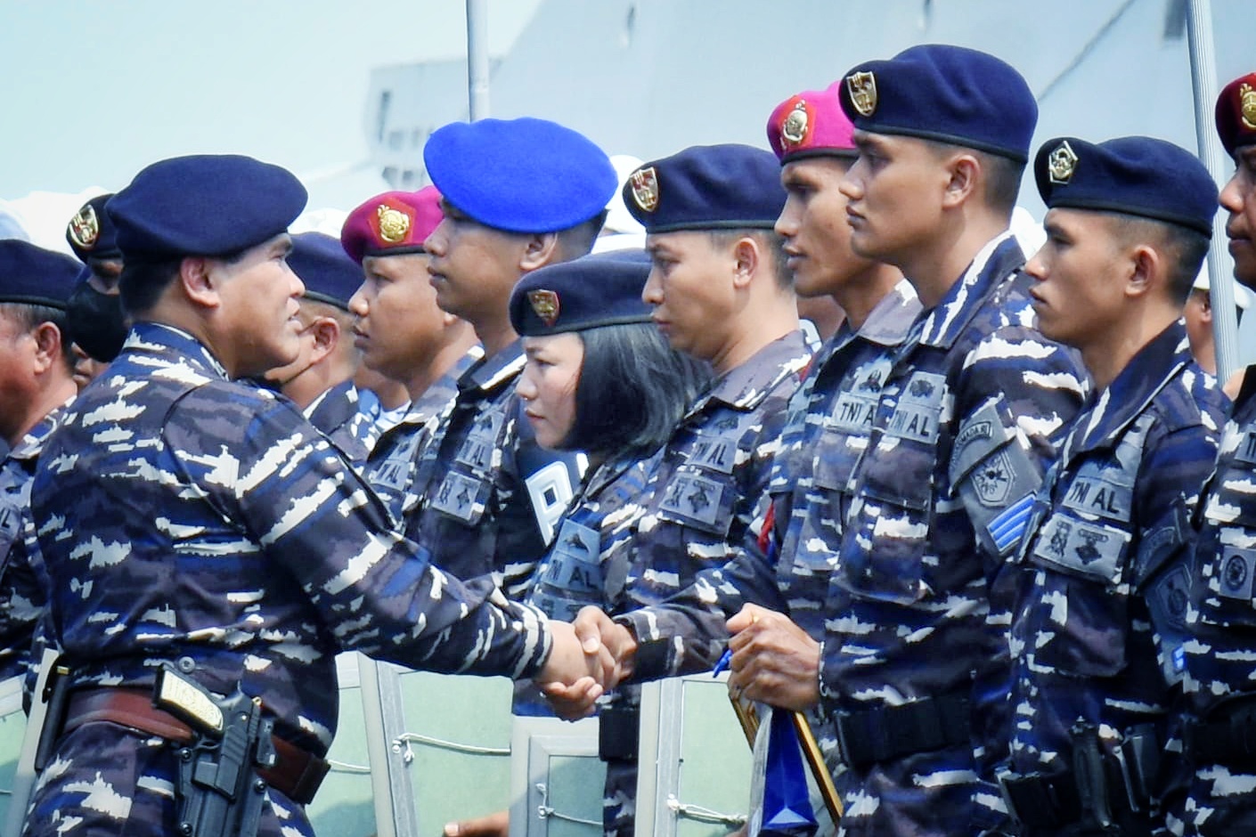 penghargaan prajurit TNI AL, Praka Mar Sedilta Pilon Nubatonis, Denipam 1 Mar, triathlon Marinir, HUT TNI AL