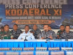 TNI AL Gagalkan Peredaran Rokok Ilegal Senilai Rp1,3 Miliar