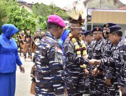 Panglima Koarmada RI Cek Kesiapan Tempur di Papua: Tinjau Langsung Perbatasan Skouw dan Fasilitas Strategis