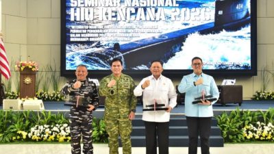 Seminar Nasional Hiu Kencana Tahun 2026 yang digelar Sekolah Staf dan Komando Angkatan Laut