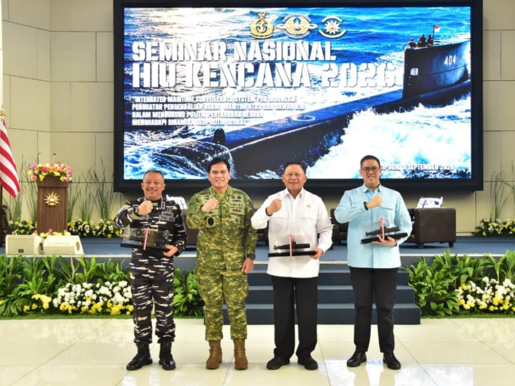 Seminar Nasional Hiu Kencana Tahun 2026 yang digelar Sekolah Staf dan Komando Angkatan Laut