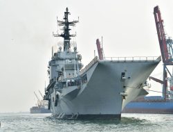 Indonesia Resmi Perkuat Armada Laut: Kapal Induk Ringan ITS Giuseppe Garibaldi Tiba di Jakarta