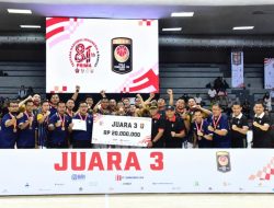 Prajurit Jalasena Tampil Impresif, TNI AL Juara 3 Panglima TNI Cup 2026