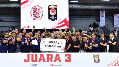 Juara 3 pada ajang Panglima TNI Cup 2026.