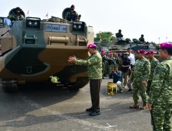 ‎12 Ranpur AAV M 35 Perkuat Korps Marinir, Menhan: Modernisasi Alutsista Berlanjut