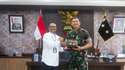 silaturahmi dengan Panglima Komando Daerah Militer (Kodam) I/Bukit Barisan
