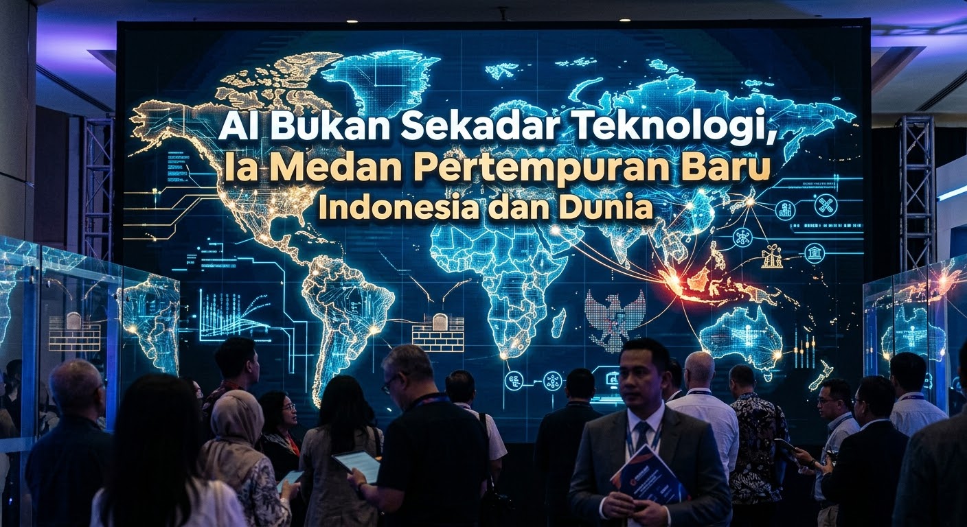 Tanpa Menguasai AI, Indonesia Hanya Jadi Penonton di Panggung Geopolitik