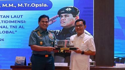 KASAL bersama Gubernur Lemhannas RI Dr. H. TB. Ace Hasan Syadzily, M.Si.