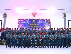 Pangkoarmada I Pimpin Laporan Korps Kenaikan Pangkat 47 Pamen