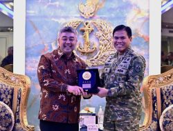 Perkuat Kolaborasi Maritim, Kasal Laksamana Muhammad Ali Sambut Dirut Pelindo di Mabesal