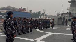 Kerahkan KRI Bung Hatta 370, TNI AL Lanjutkan Pencarian Korban KM Virgo Transport 8 di Permukaan Laut