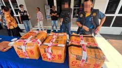 ‎TNI AL Amankan Ribuan Cartridge Liquid Vape Terindikasi Kokain wilayah Lampung