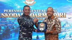 Perkuat Kendali Operasi Maritim, Pangkoarmada RI Resmikan Puskodal Koarmada RI