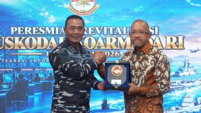 Panglima Komando Armada RI, Laksamana Madya TNI Dr. Denih Hendrata,