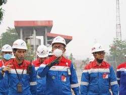 Pertamina Patra Niaga Regional Sumbagut Perkuat Keandalan Operasional di Riau, Wakil Direktur Utama Tinjau Fuel Terminal Sei Siak