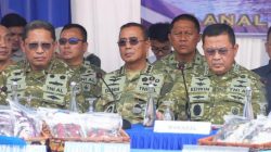 TNI AL Musnahkan 4.364 Cartridge Vape Narkoba di Lampung, Panglima Koarmada RI Turun Langsung