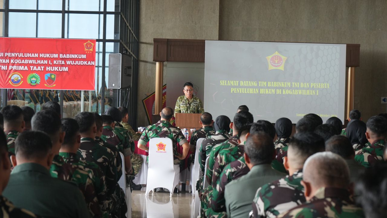 Penyuluhan Babinkum TNI