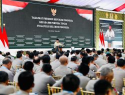 KSAL Laksamana Muhammad Ali Hadiri Taklimat Presiden Prabowo ke 800 Perwira Tinggi TNI Polri di Istana