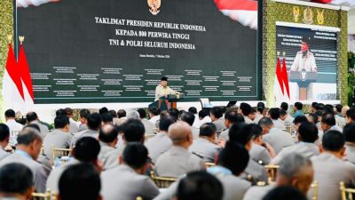 taklimat Presiden Republik Indonesia (RI) Prabowo Subianto