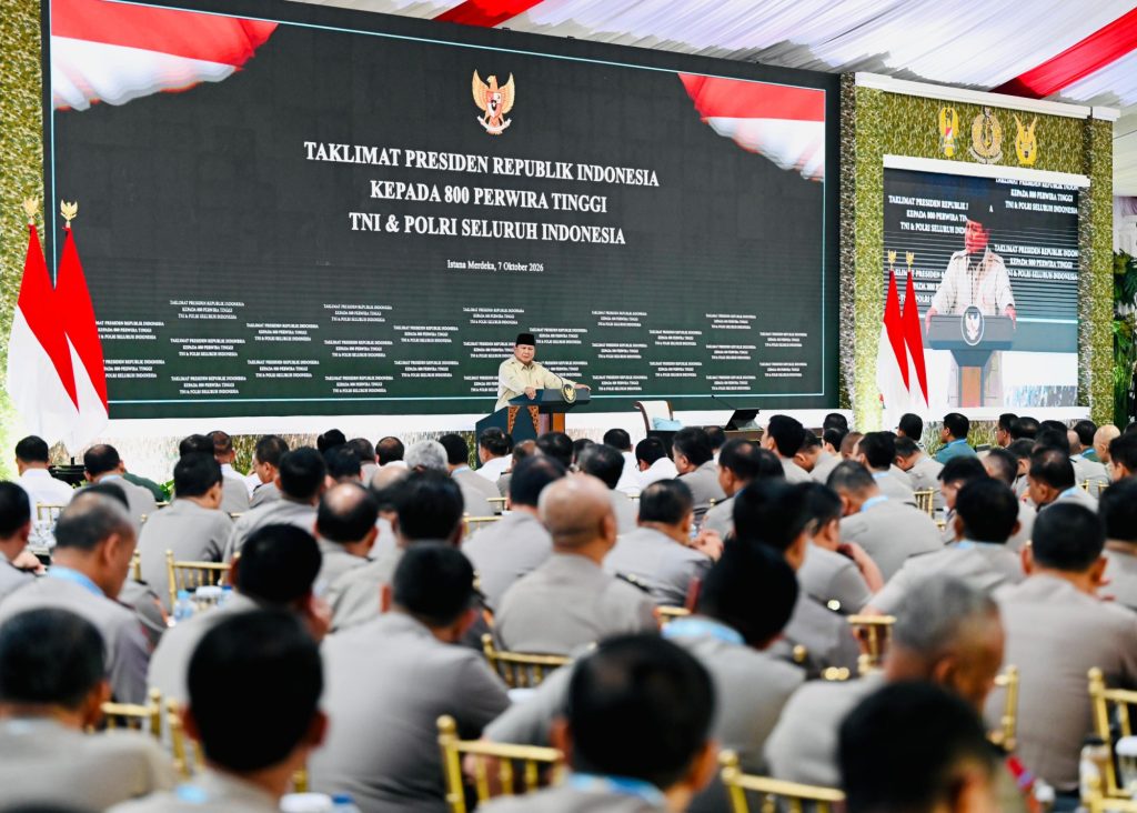 taklimat Presiden Republik Indonesia (RI) Prabowo Subianto